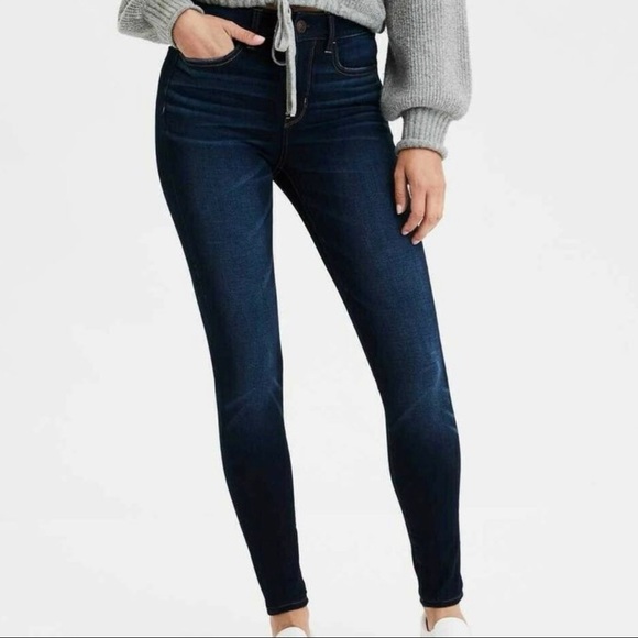American Eagle Outfitters Denim - American eagle hi rise super stretch jegging  jeans